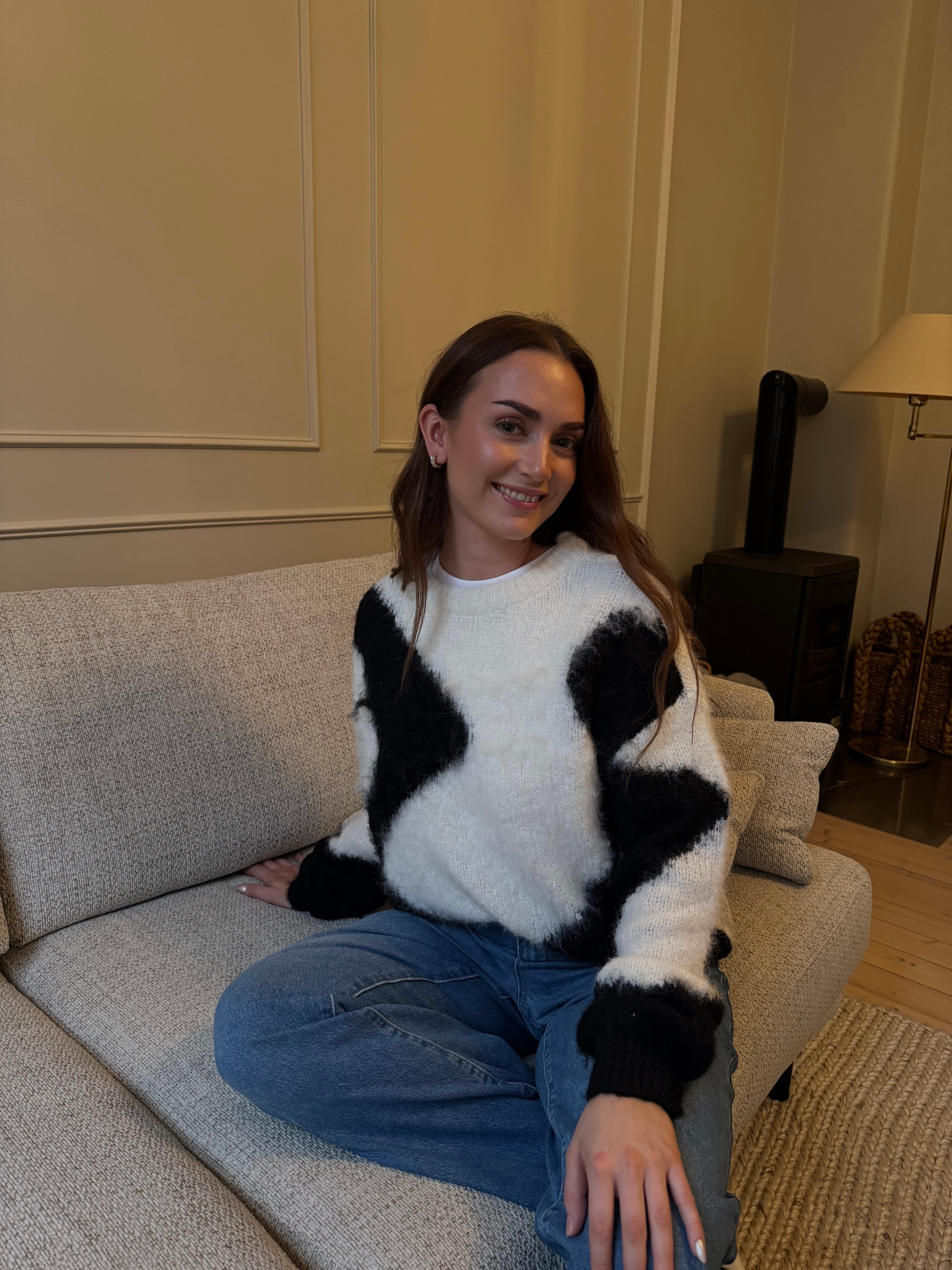 OBJMILLY Pullover - Black